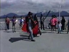 Tlingits Practice Dancing on Alaskan Ferry (Please Raise Volume) — illustrating Sell my land